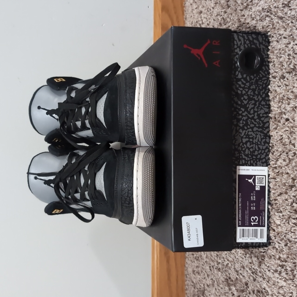 Jordan 3 Tinker Black Cement